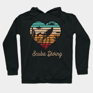 Scuba Diving Vintage Hoodie